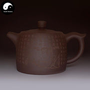 Yixing Zisha Teapot 500ml,Purple Clay-Health Wisdom™