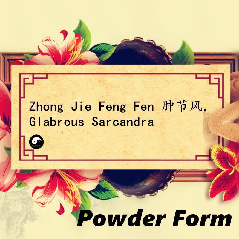 Zhong Jie Feng Fen 肿节风, Glabrous Sarcandra Powder, Herba Sarcandrae-Health Wisdom™