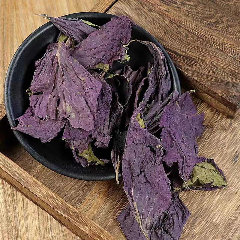 Zi Su Ye 紫蘇葉, Folium Perillae, Perilla Leaf-Health Wisdom™