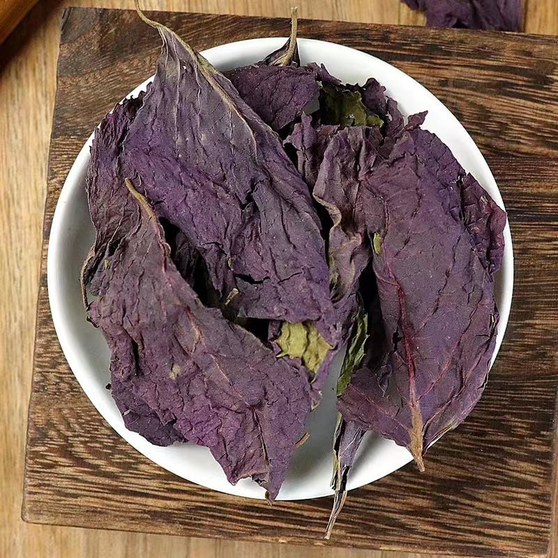 Zi Su Ye 紫蘇葉, Folium Perillae, Perilla Leaf-Health Wisdom™