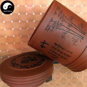 Zisha Loose Leaf Tea Storage 400g 紫砂茶叶罐-Health Wisdom™