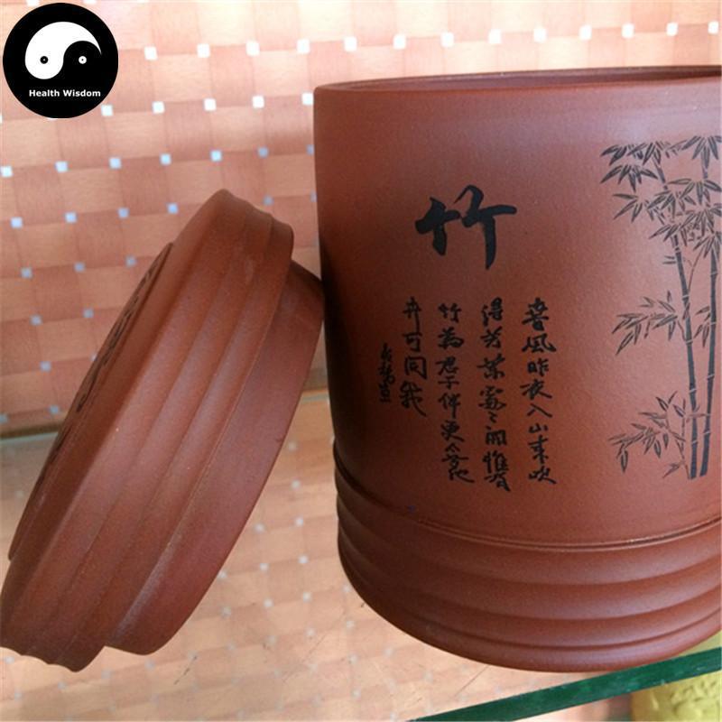 Zisha Loose Leaf Tea Storage 400g 紫砂茶叶罐-Health Wisdom™