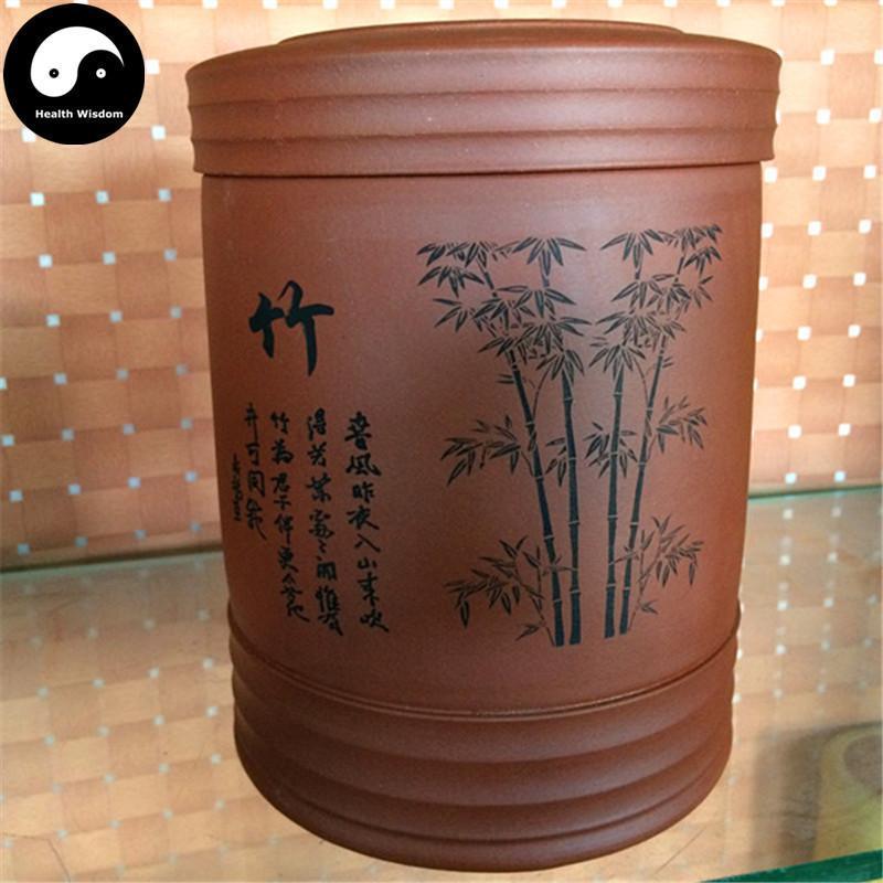 Zisha Loose Leaf Tea Storage 400g 紫砂茶叶罐-Health Wisdom™