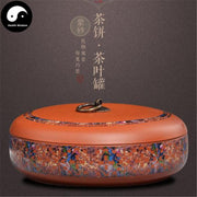 Zisha Loose Leaf Tea Storage 紫砂茶叶罐-Health Wisdom™