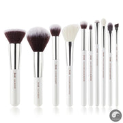 brushes 10pcs Make up Brush Natural-Synthetic Foundation Powder Contour Blush Eyeshadow Wing Liner Pearl Black-Health Wisdom™