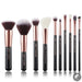 brushes 10pcs Make up Brush Natural-Synthetic Foundation Powder Contour Blush Eyeshadow Wing Liner Pearl Black-Health Wisdom™