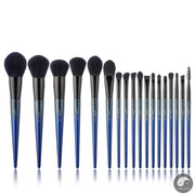 brushes 18pcs Makeup brushes set Powder Foundation Precision Blush Angled Contour Pencil Eyeshadow Eyeliner Eyebrow-Health Wisdom™
